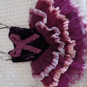 Betsey Johnson frilly mini dress